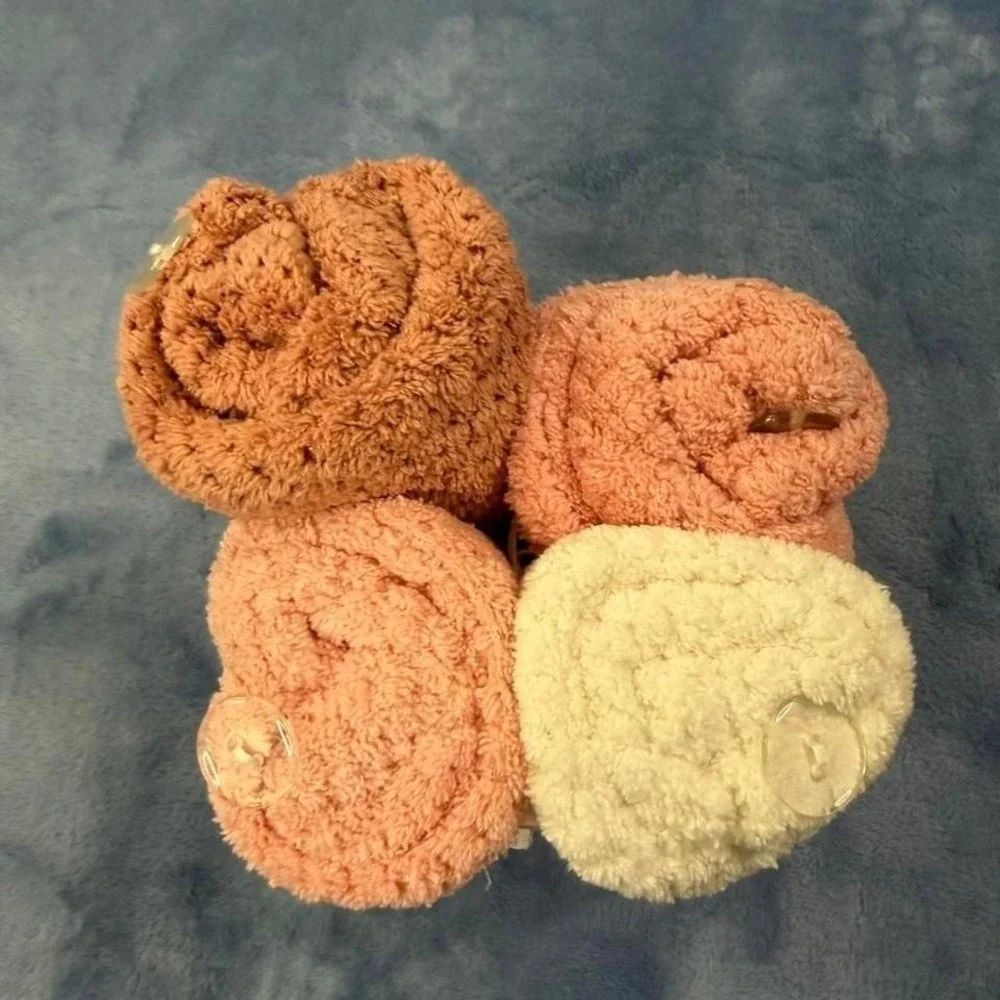 Hair Urbans 4pk hair tassels‎ microfiber new
